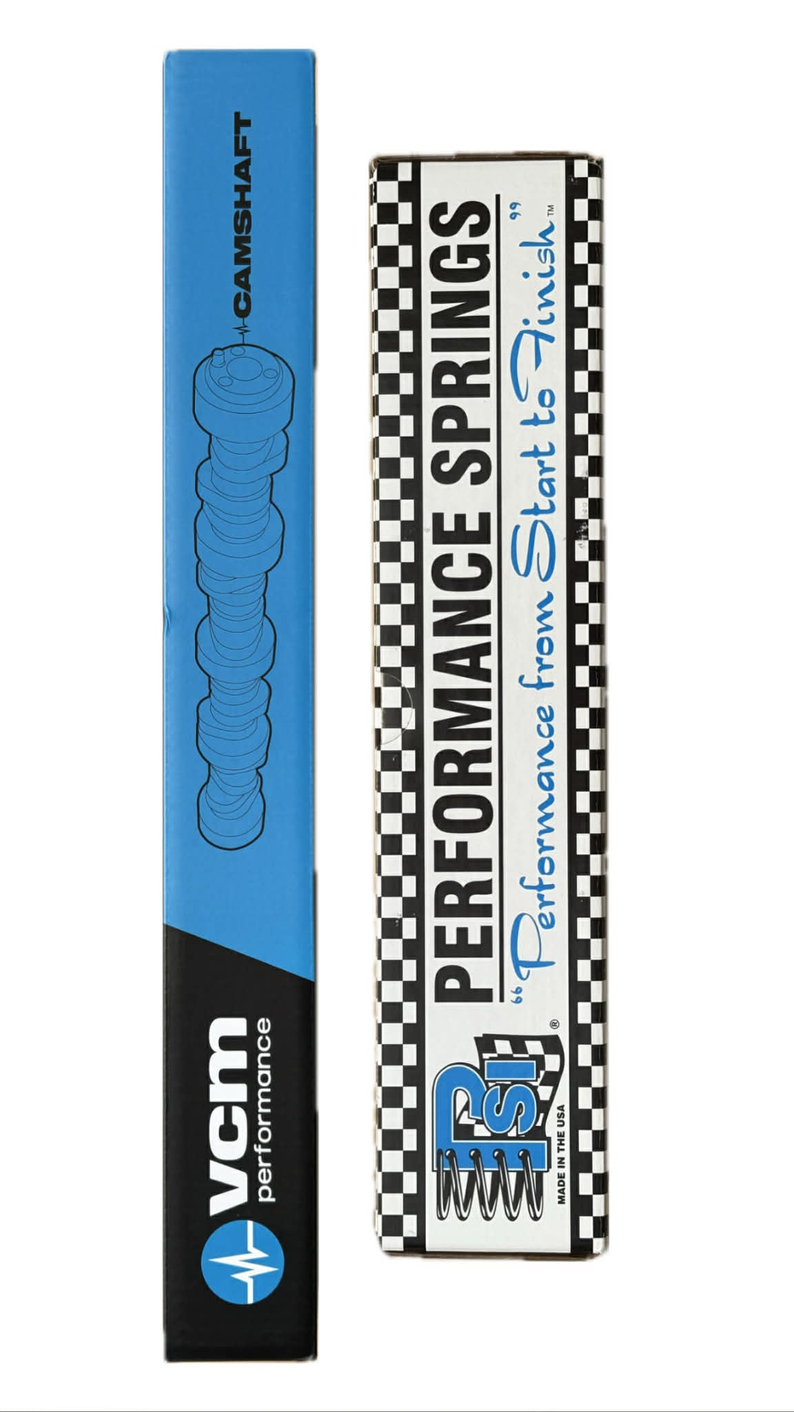 VCM Camshaft + PSI Performance Spring set Package Deal